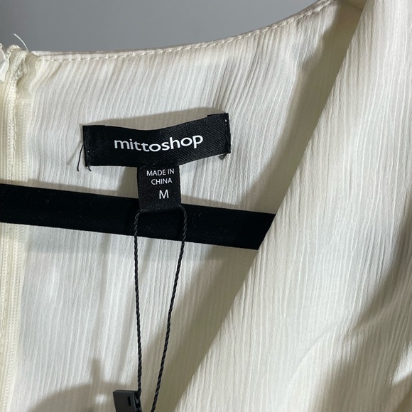 Mittoshop Cream Ruffle Blouse - Picture 3 of 5